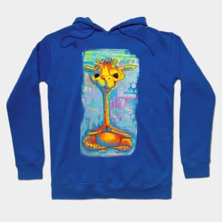 Meditating giraffe Hoodie